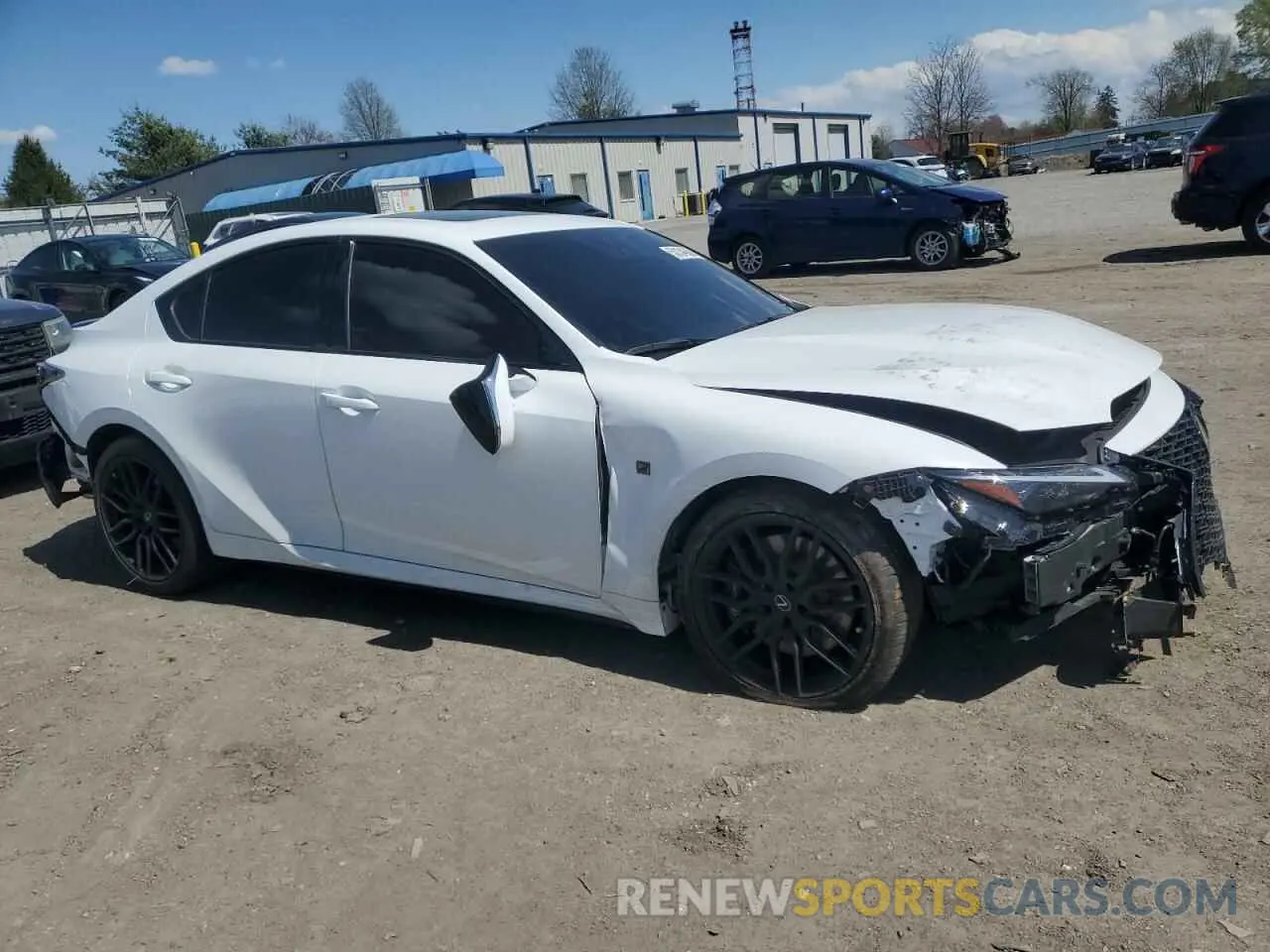 4 Photograph of a damaged car JTHAP1D25P5003652 LEXUS IS 500 F S 2023