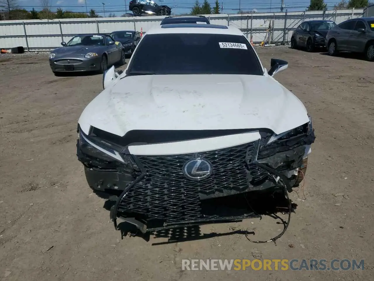 5 Photograph of a damaged car JTHAP1D25P5003652 LEXUS IS 500 F S 2023