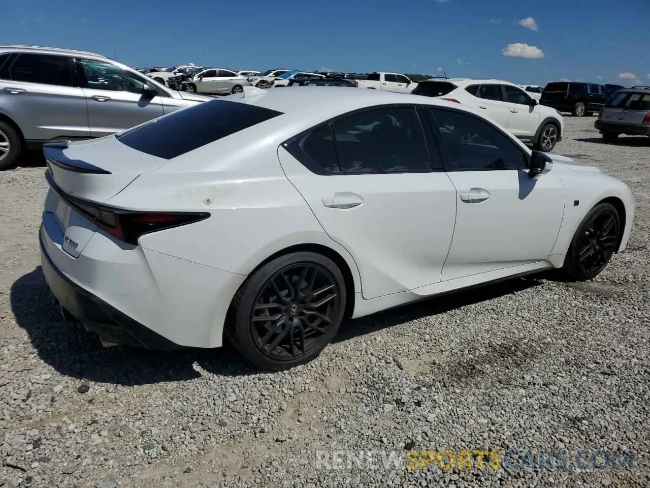 3 Photograph of a damaged car JTHAP1D28P5003984 LEXUS IS 500 F S 2023