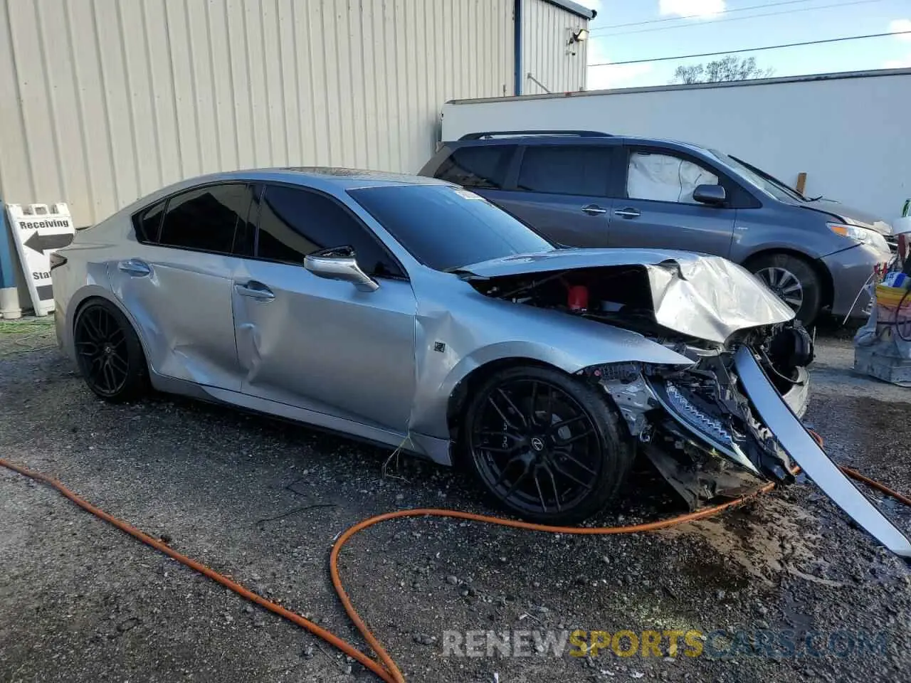 4 Photograph of a damaged car JTHAP1D28P5004830 LEXUS IS 500 F S 2023