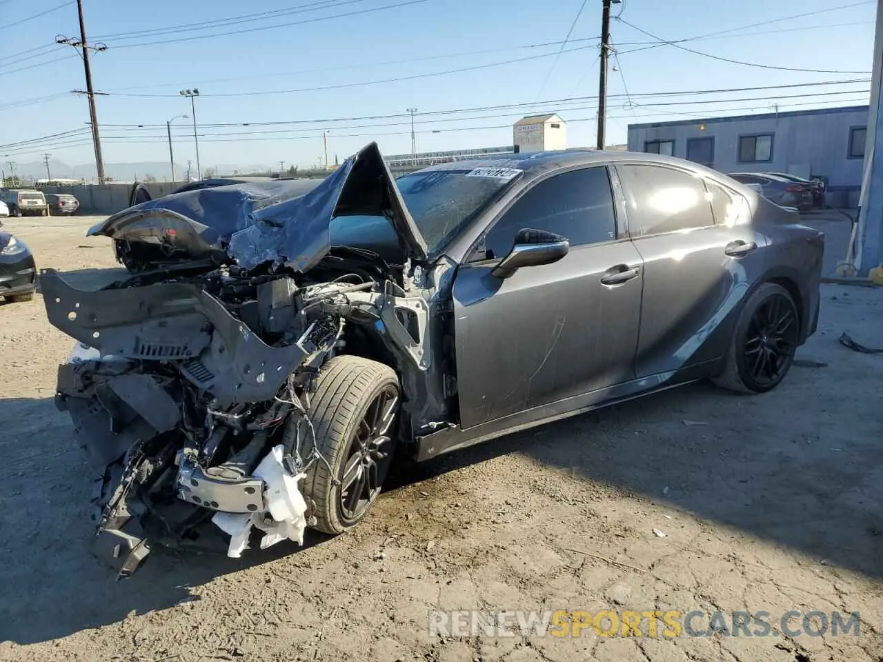 1 Photograph of a damaged car JTHAP1D29P5002231 LEXUS IS 500 F S 2023