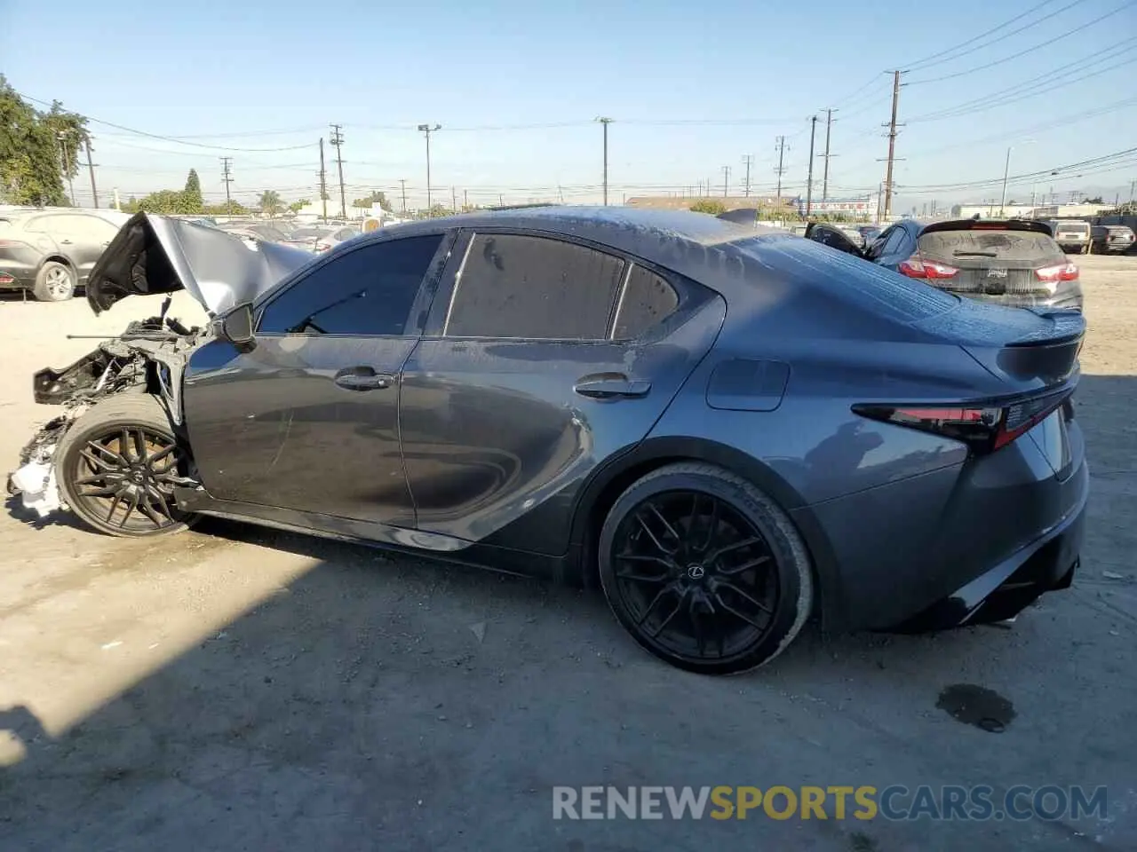 2 Photograph of a damaged car JTHAP1D29P5002231 LEXUS IS 500 F S 2023