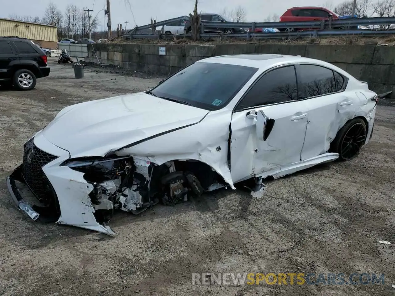 1 Photograph of a damaged car JTHAP1D29P5003993 LEXUS IS 500 F S 2023