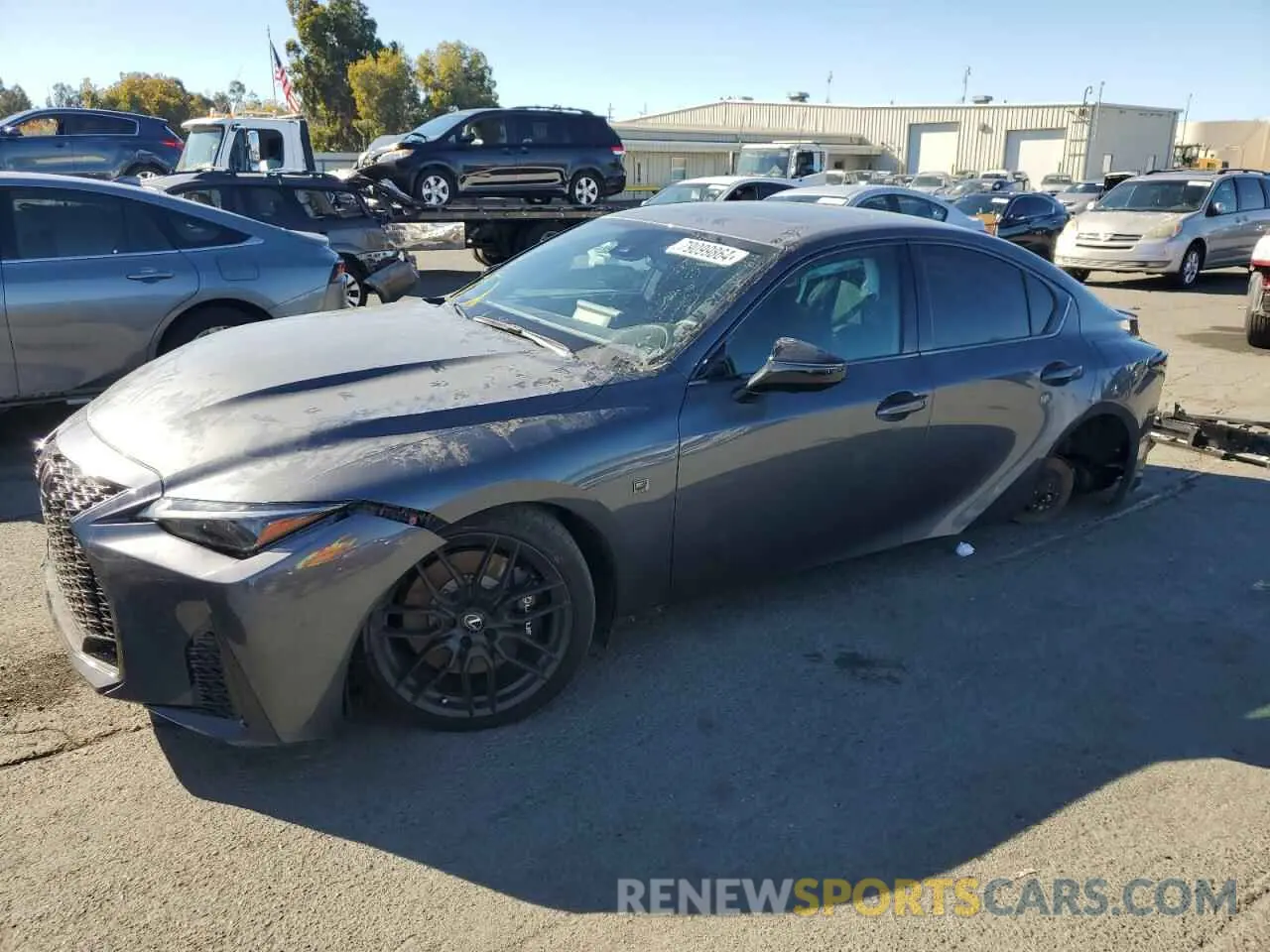 1 Photograph of a damaged car JTHAP1D20R5005277 LEXUS IS 500 F S 2024