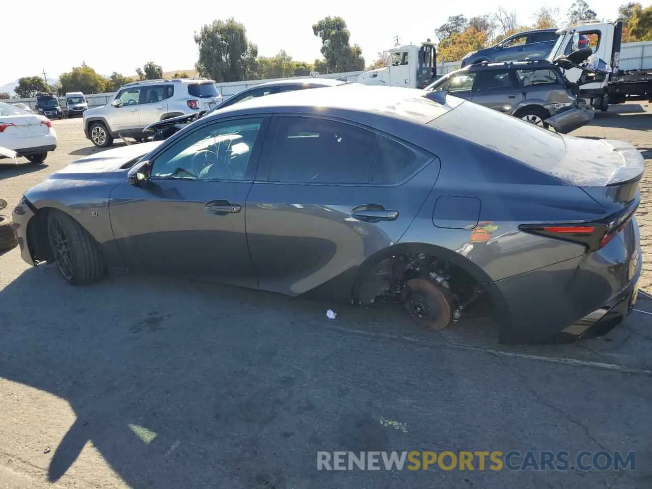 2 Photograph of a damaged car JTHAP1D20R5005277 LEXUS IS 500 F S 2024