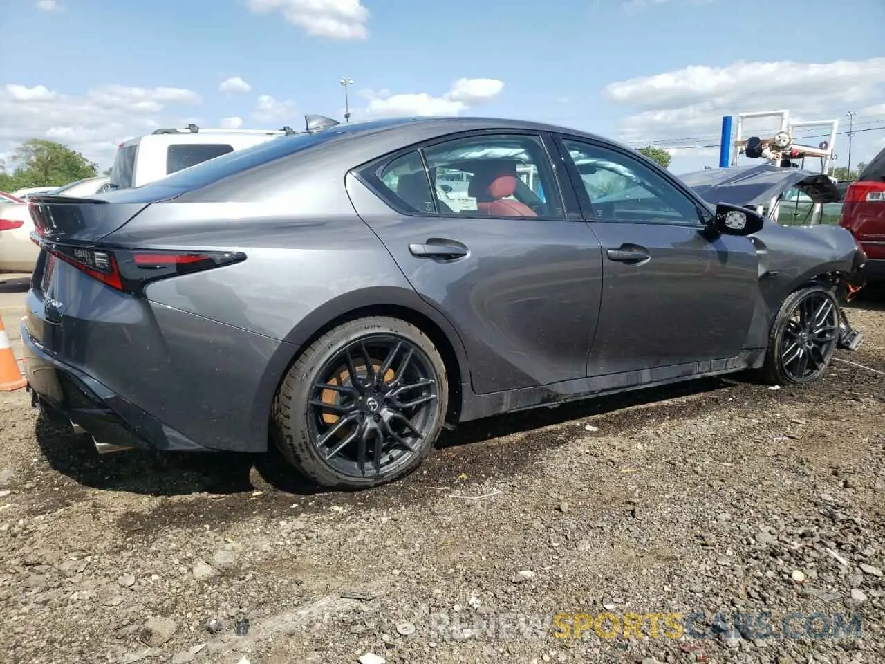 3 Photograph of a damaged car JTHAP1D28R5005334 LEXUS IS 500 F S 2024