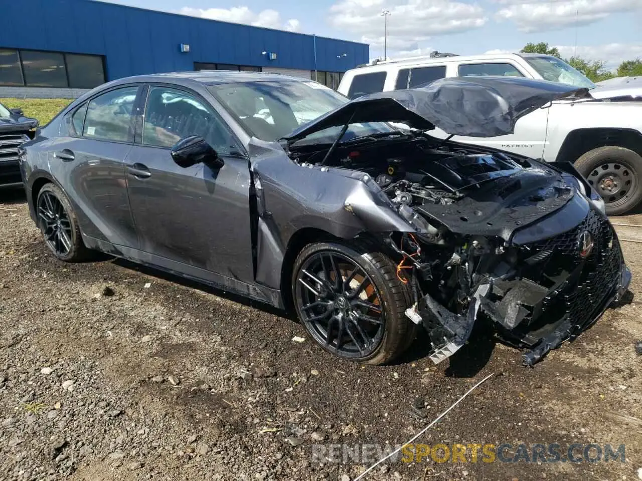 4 Photograph of a damaged car JTHAP1D28R5005334 LEXUS IS 500 F S 2024