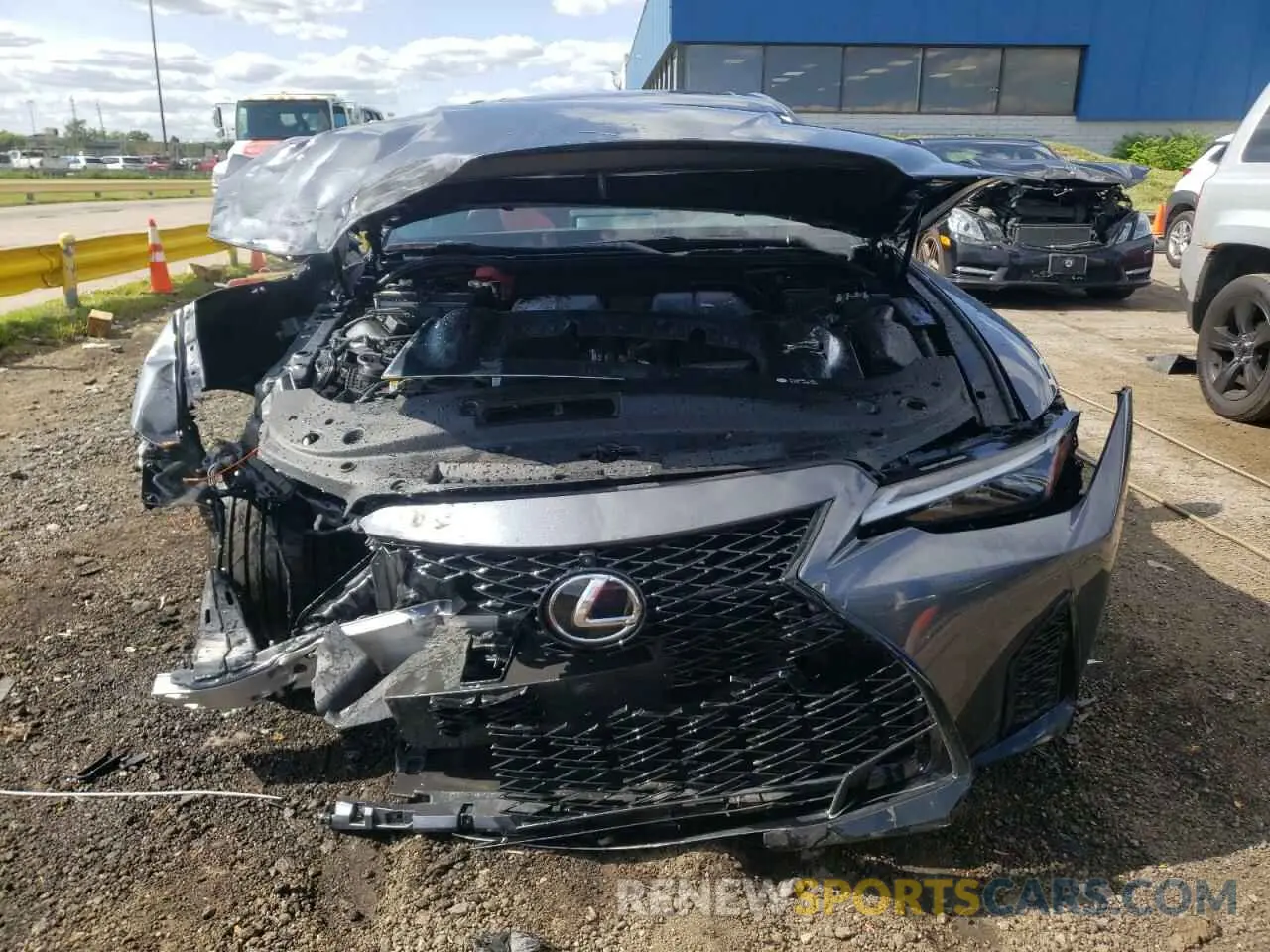 5 Photograph of a damaged car JTHAP1D28R5005334 LEXUS IS 500 F S 2024