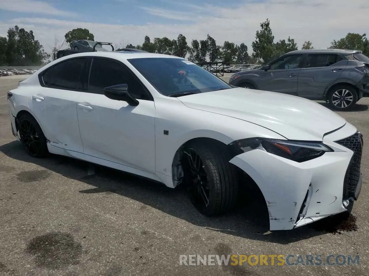 4 Photograph of a damaged car JTHAP1D29R5006055 LEXUS IS 500 F S 2024