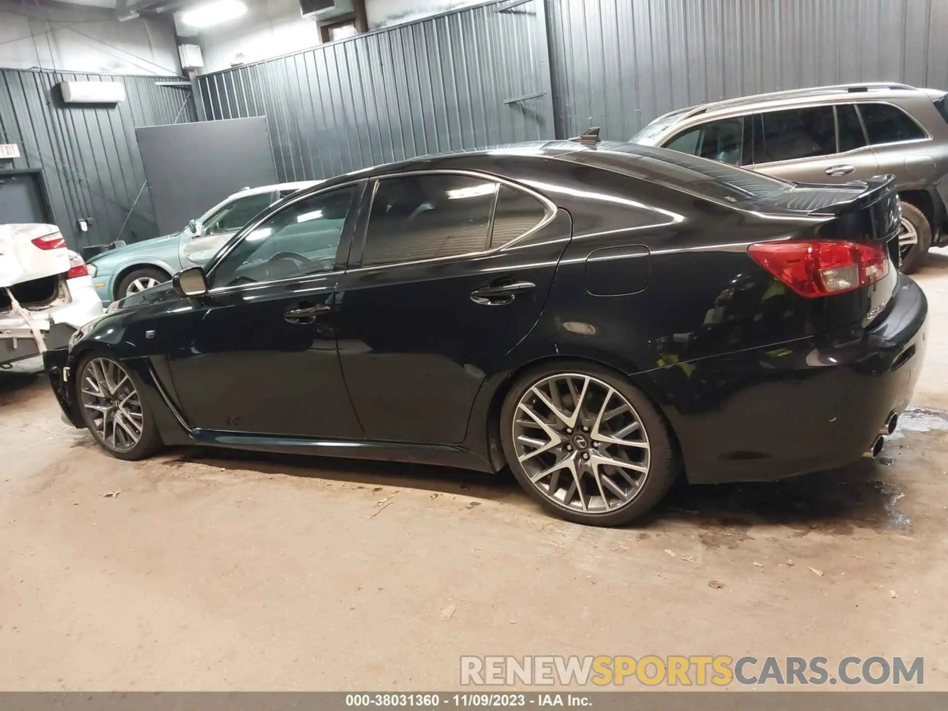 14 Photograph of a damaged car JTHBP5C28A5007151 LEXUS IS F 2010