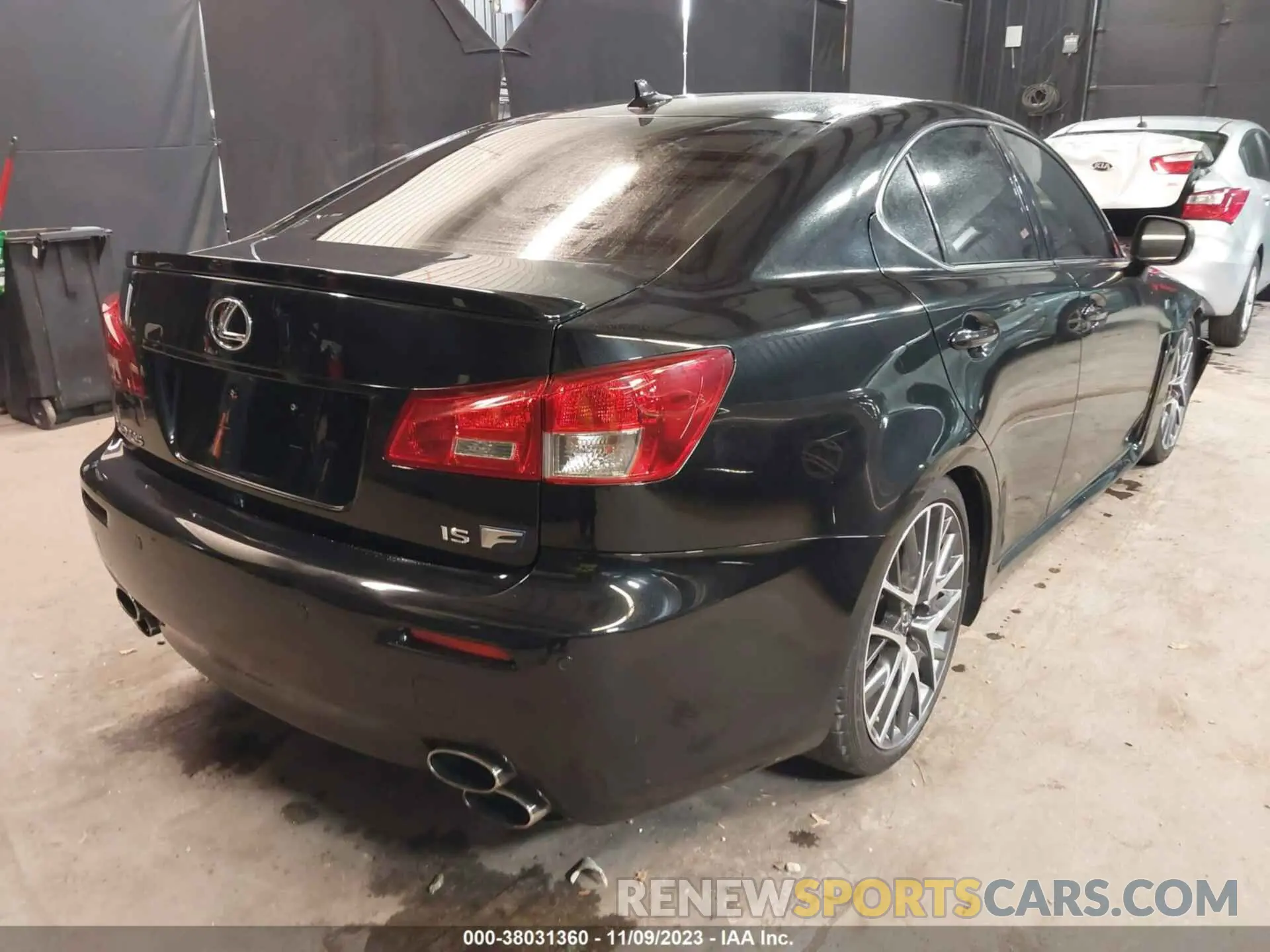 4 Photograph of a damaged car JTHBP5C28A5007151 LEXUS IS F 2010