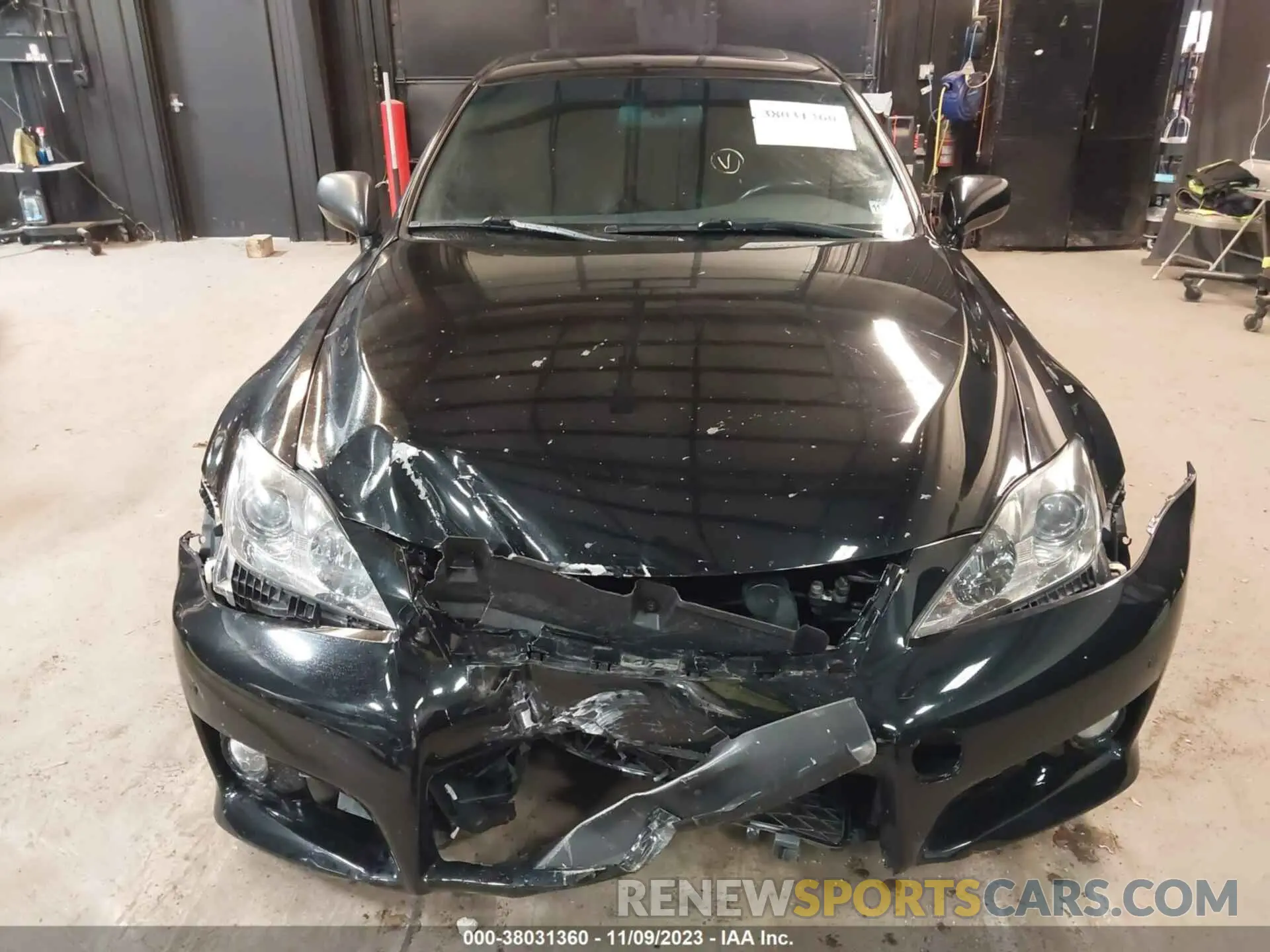 6 Photograph of a damaged car JTHBP5C28A5007151 LEXUS IS F 2010