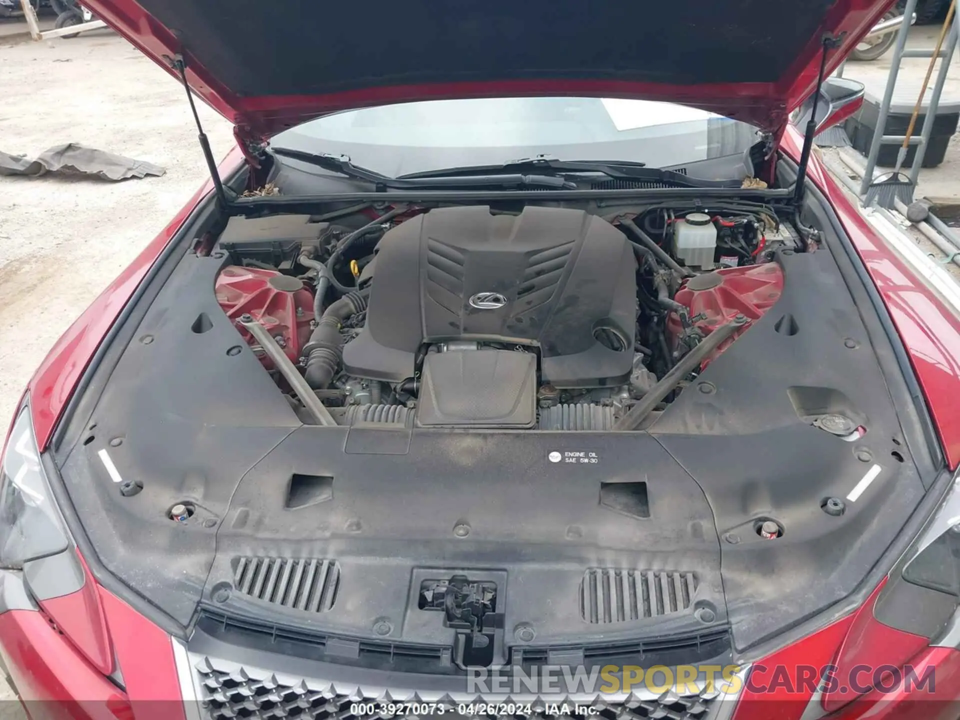 10 Photograph of a damaged car JTHBP5AY3LA007561 LEXUS LC 2020