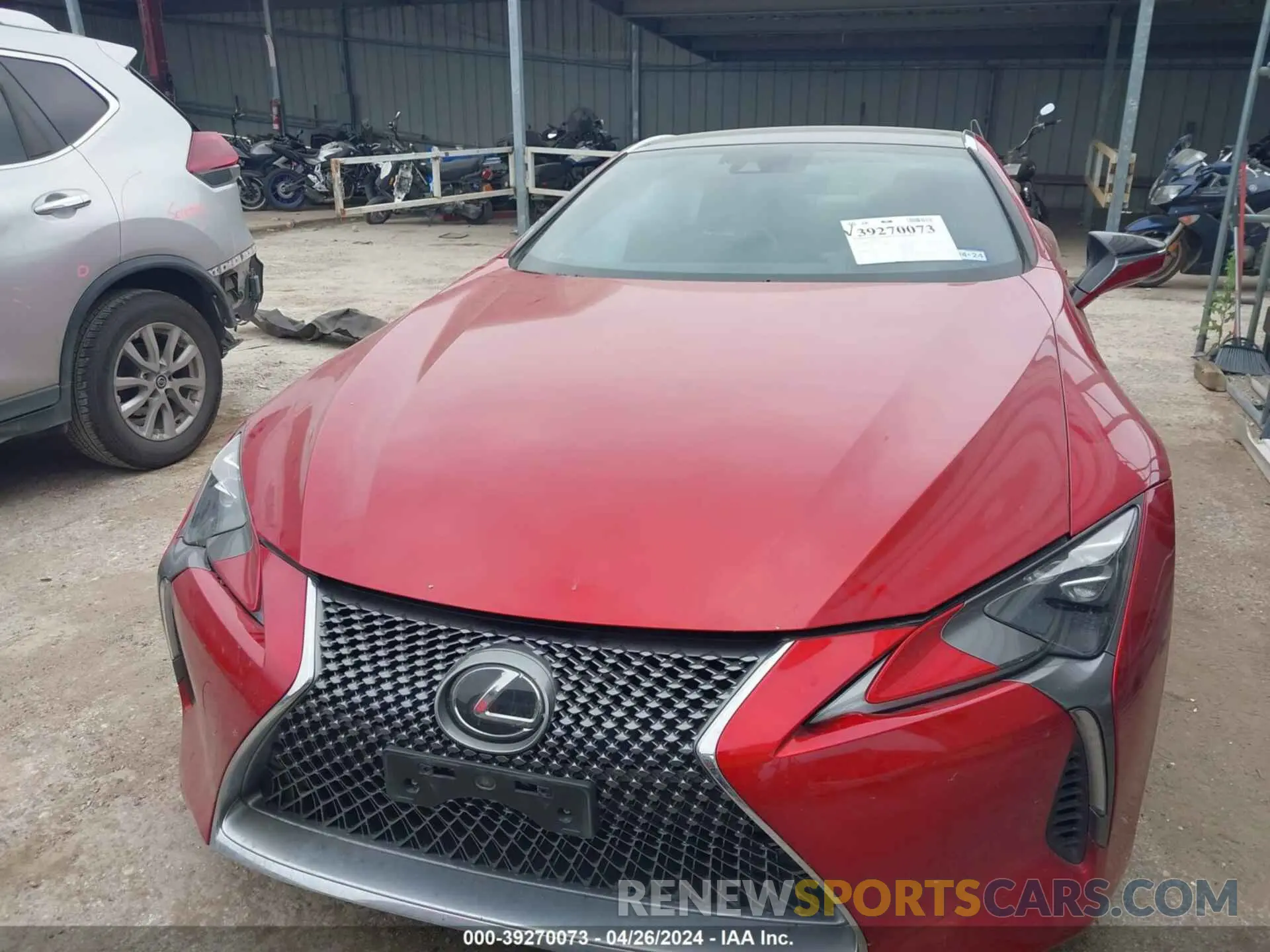 12 Photograph of a damaged car JTHBP5AY3LA007561 LEXUS LC 2020