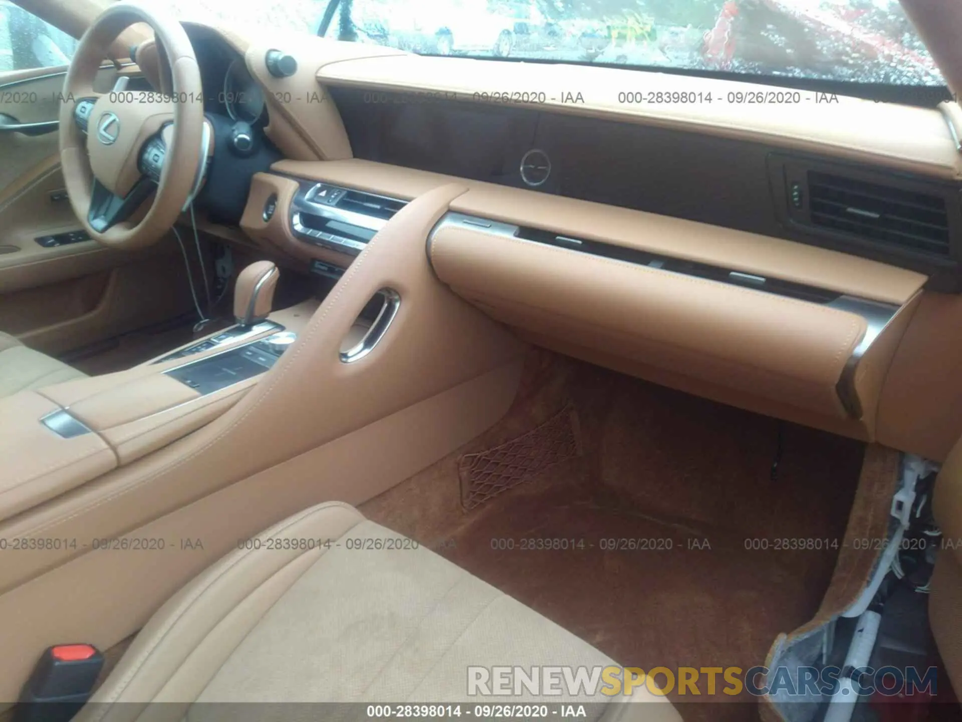 5 Photograph of a damaged car JTHBP5AY8LA007443 LEXUS LC 2020