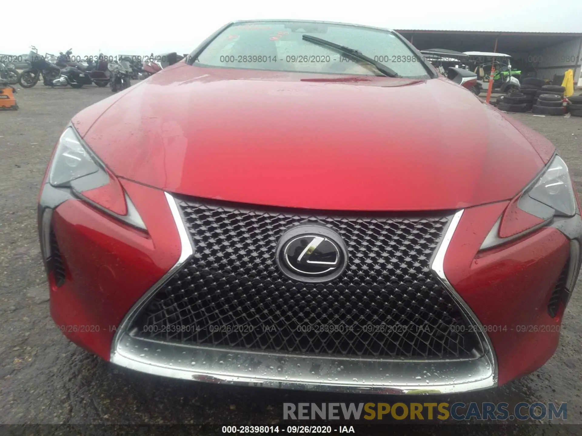 6 Photograph of a damaged car JTHBP5AY8LA007443 LEXUS LC 2020