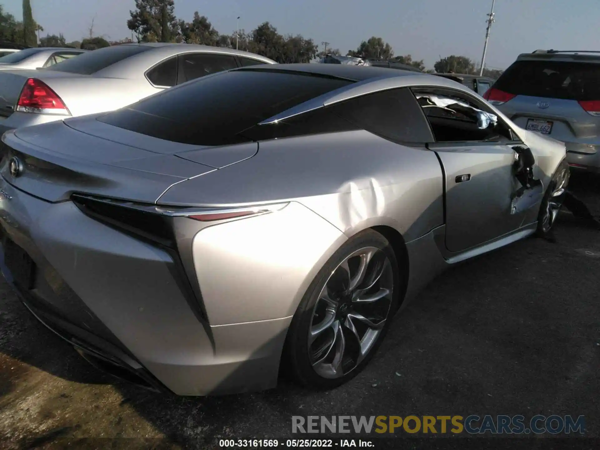 4 Photograph of a damaged car JTHBP5AY5MA103452 LEXUS LC 2021