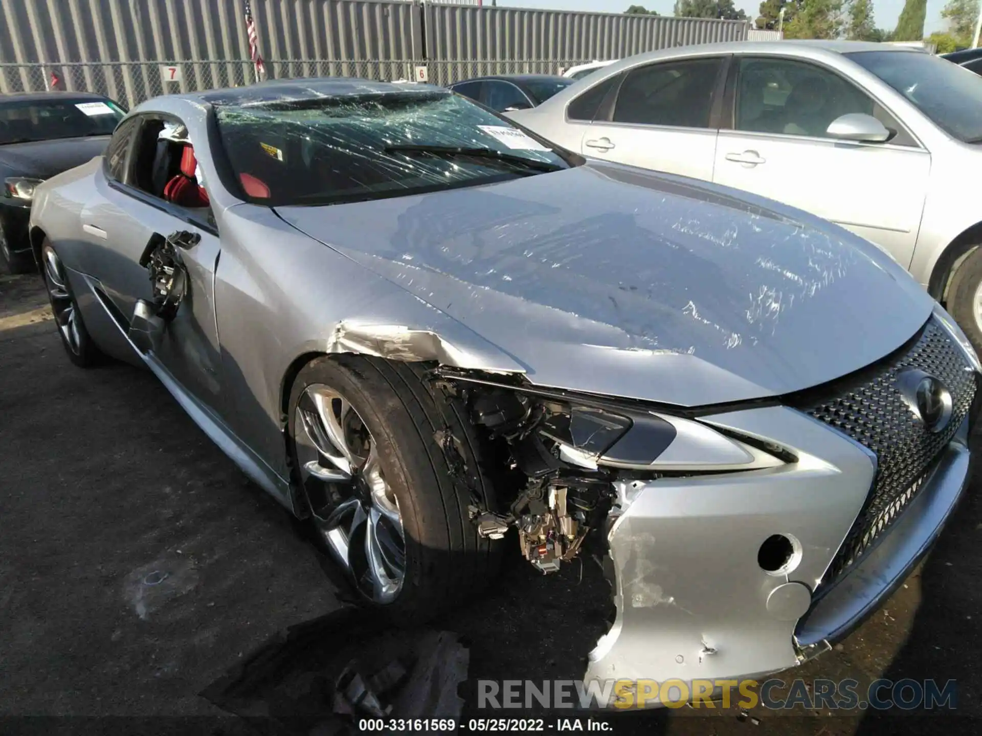 6 Photograph of a damaged car JTHBP5AY5MA103452 LEXUS LC 2021