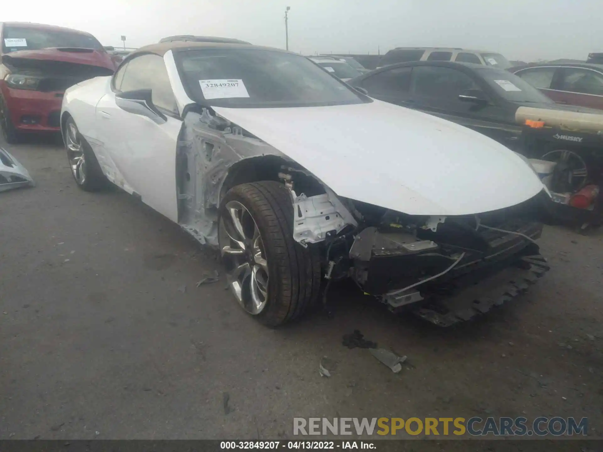 1 Photograph of a damaged car JTHKPAAY5MA101659 LEXUS LC 2021