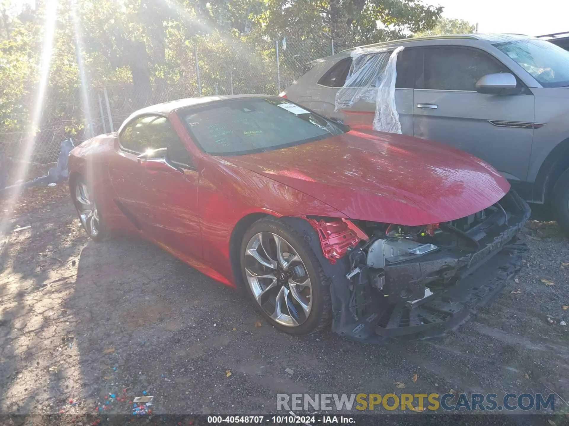 1 Photograph of a damaged car JTHMPAAY3PA106341 LEXUS LC 500 2023