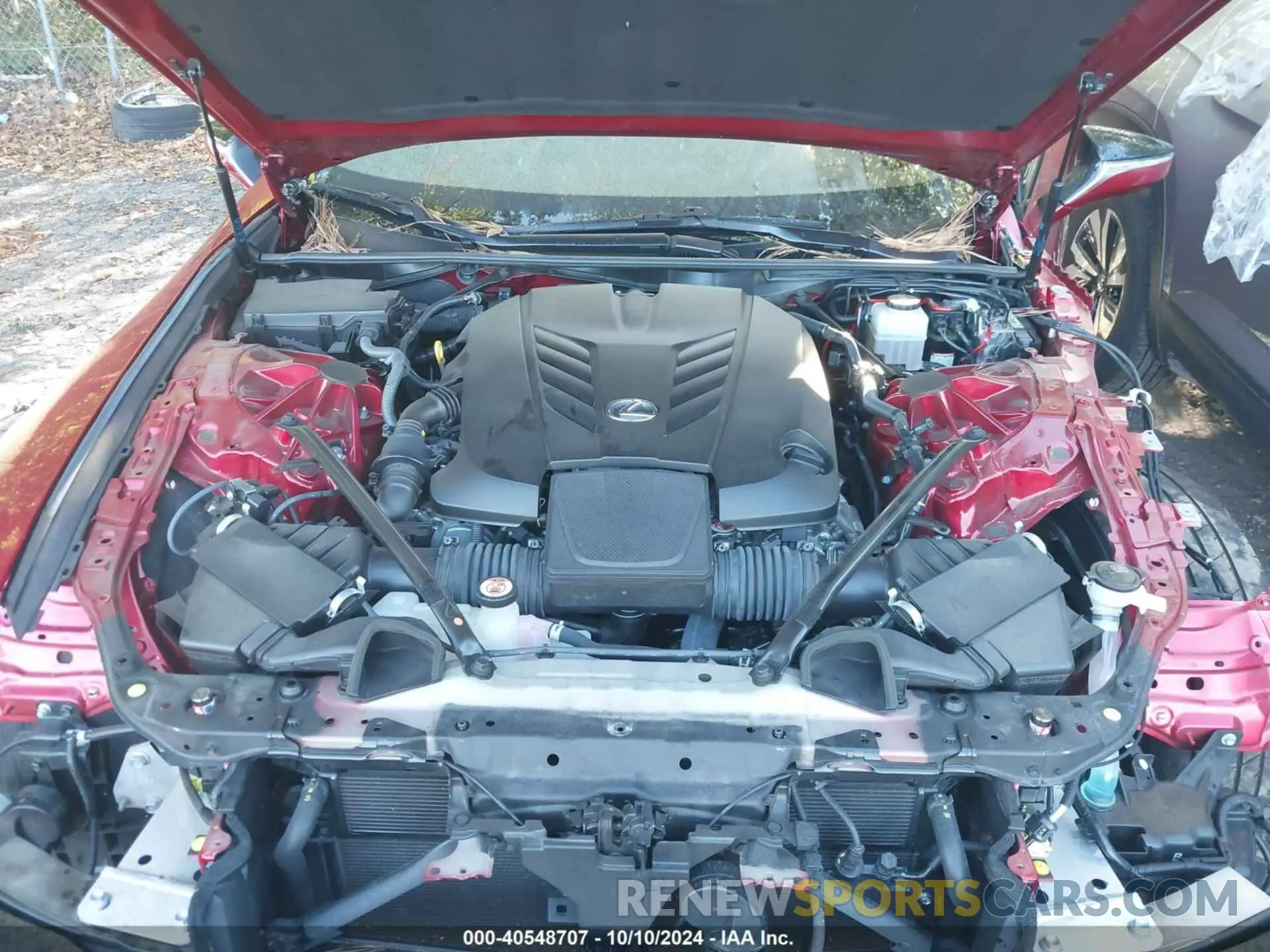 10 Photograph of a damaged car JTHMPAAY3PA106341 LEXUS LC 500 2023