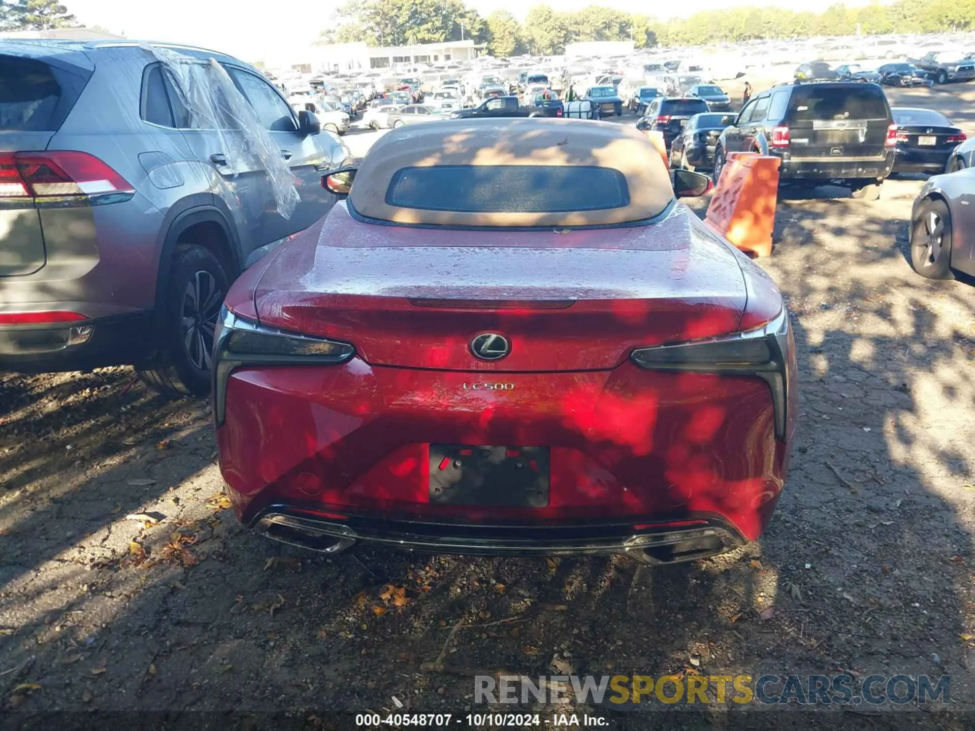 16 Photograph of a damaged car JTHMPAAY3PA106341 LEXUS LC 500 2023