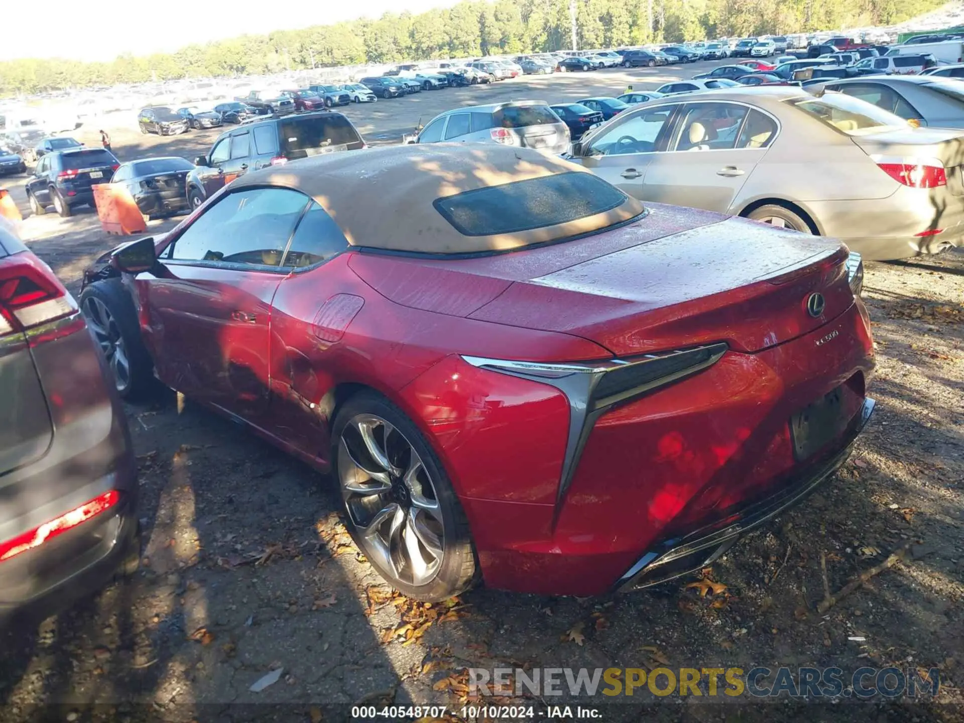 3 Photograph of a damaged car JTHMPAAY3PA106341 LEXUS LC 500 2023