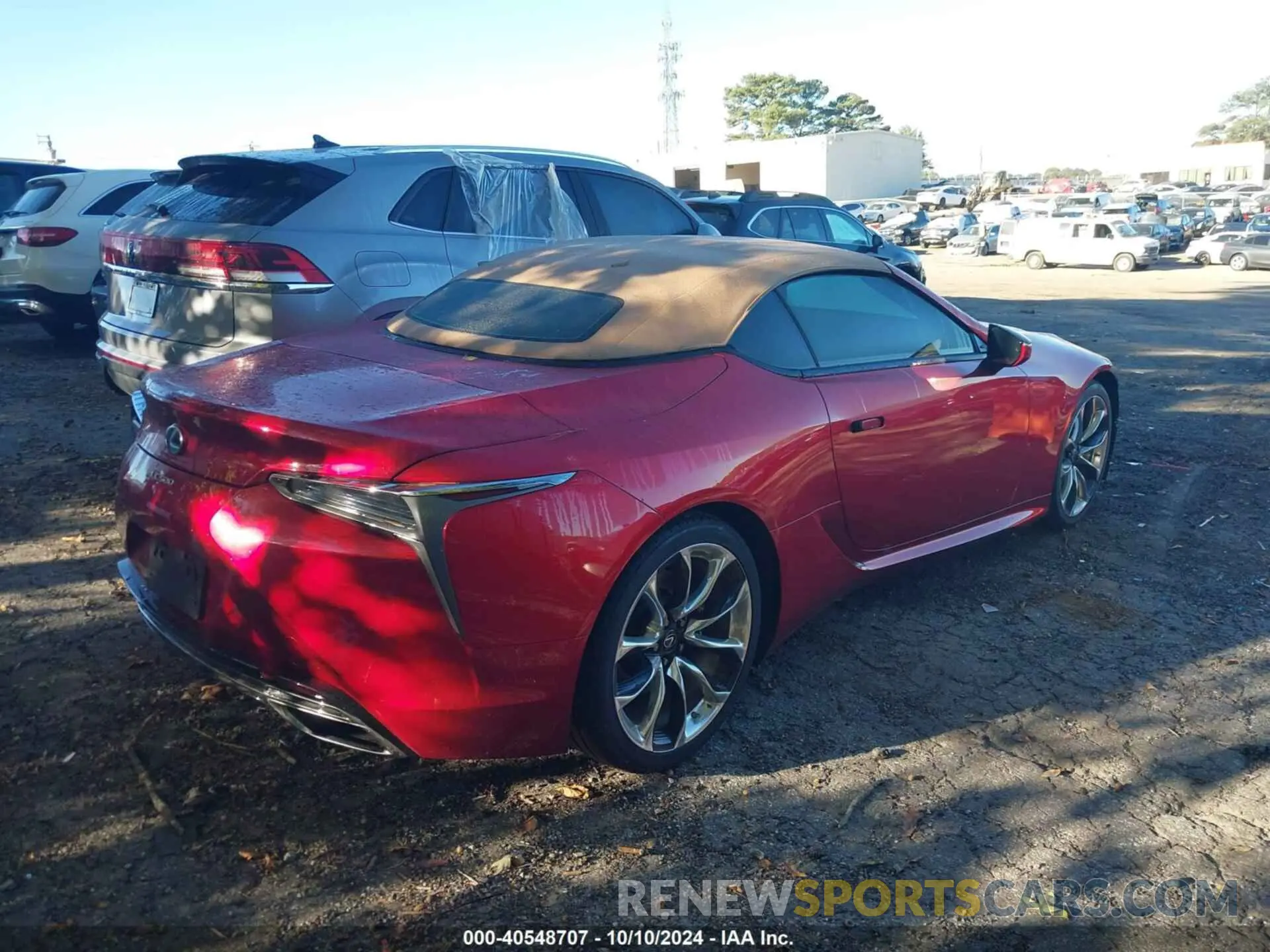 4 Photograph of a damaged car JTHMPAAY3PA106341 LEXUS LC 500 2023