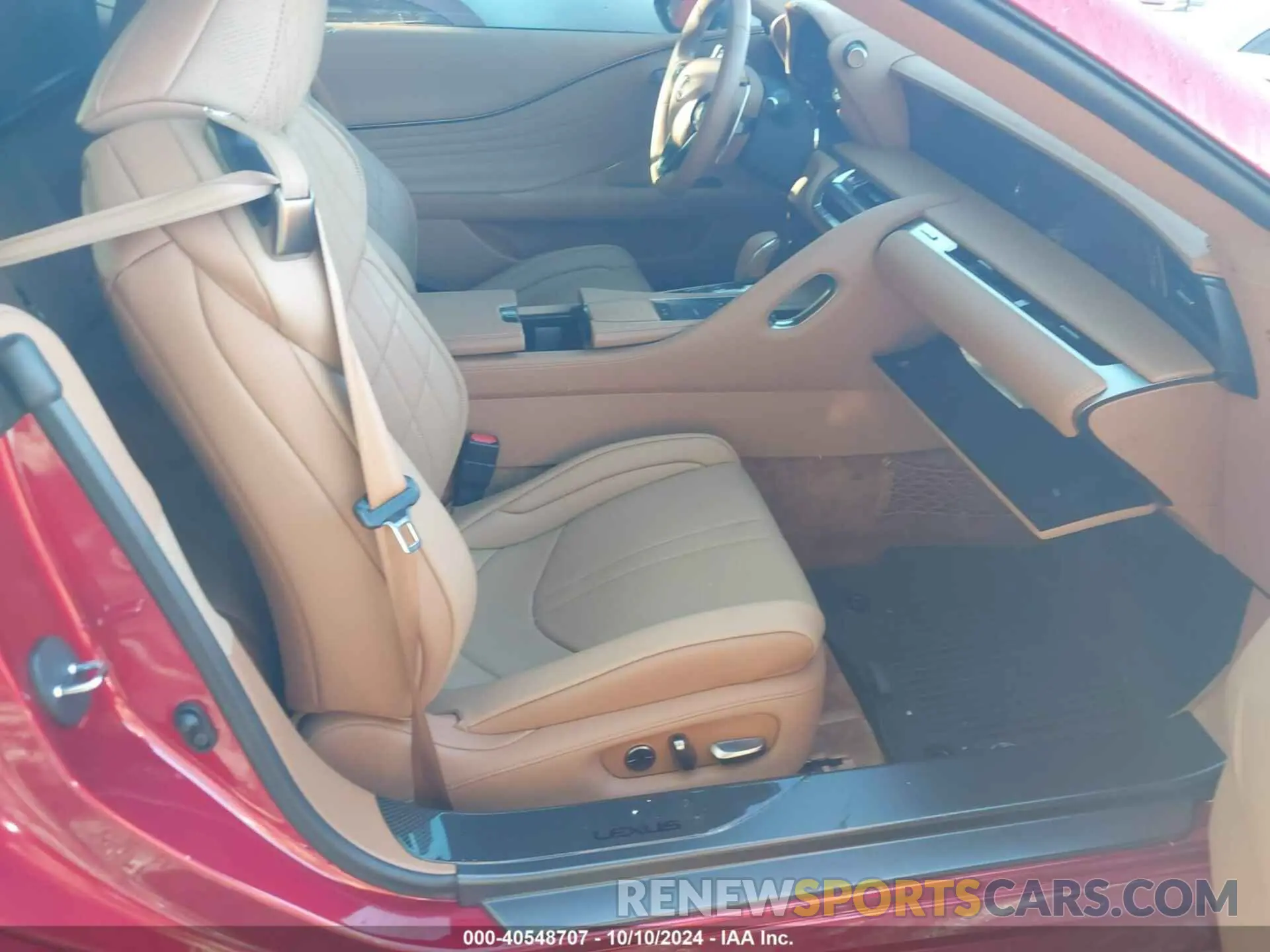 5 Photograph of a damaged car JTHMPAAY3PA106341 LEXUS LC 500 2023