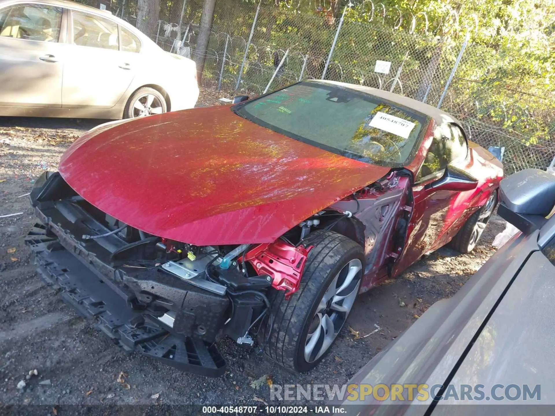 6 Photograph of a damaged car JTHMPAAY3PA106341 LEXUS LC 500 2023