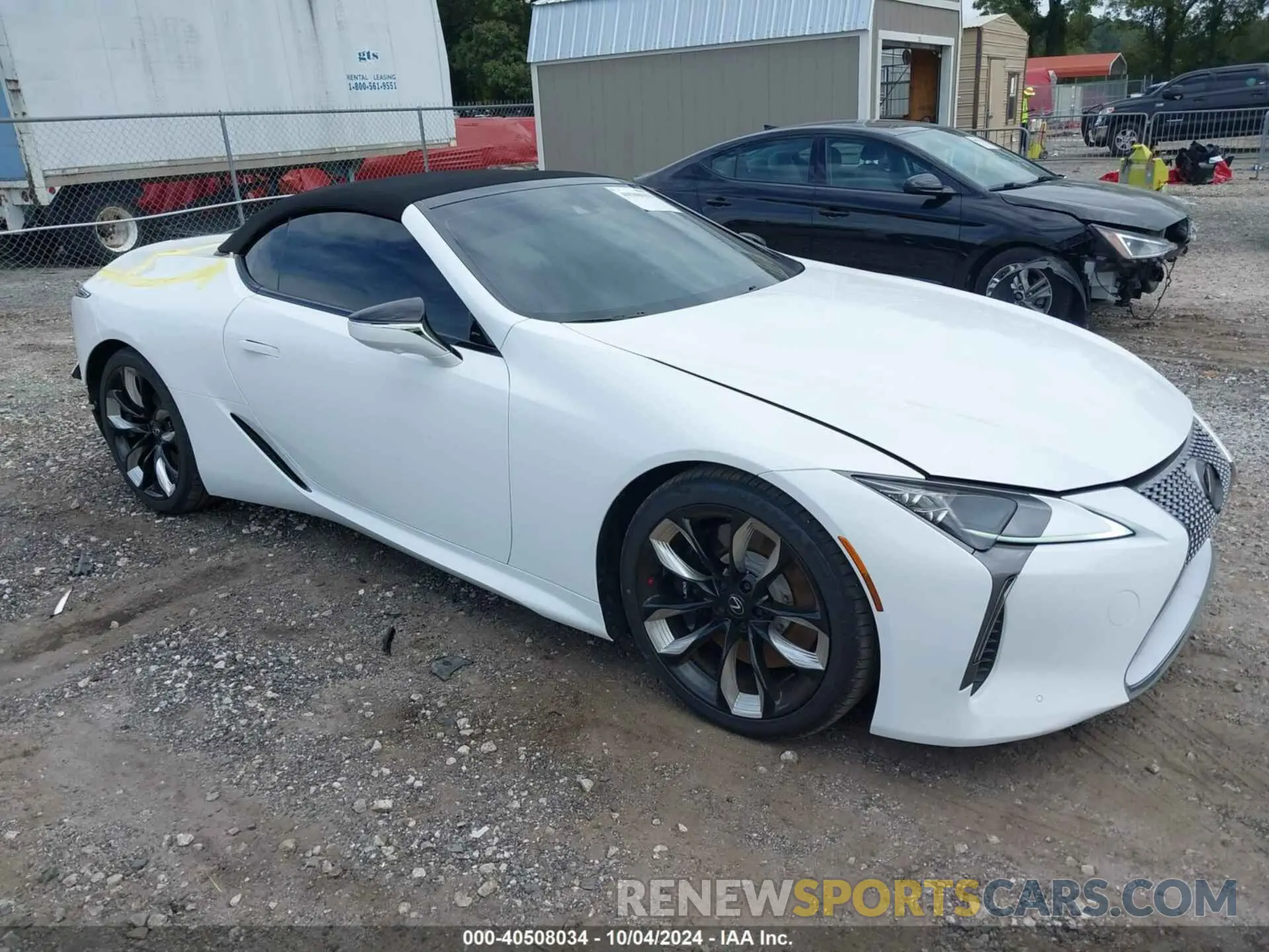 1 Photograph of a damaged car JTHMPAAY4RA108165 LEXUS LC 500 2024