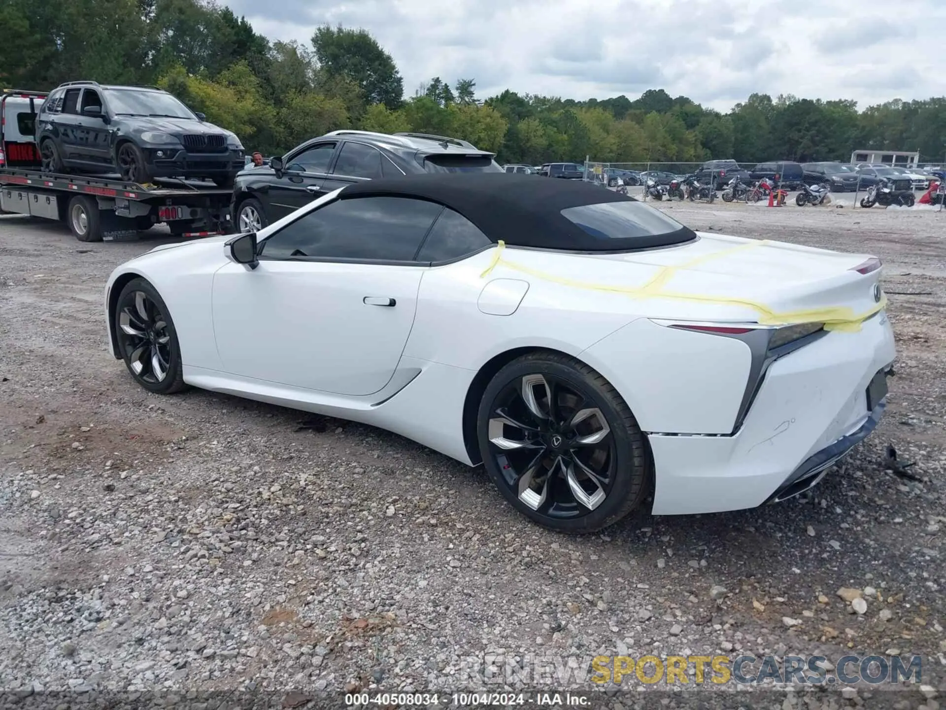 3 Photograph of a damaged car JTHMPAAY4RA108165 LEXUS LC 500 2024