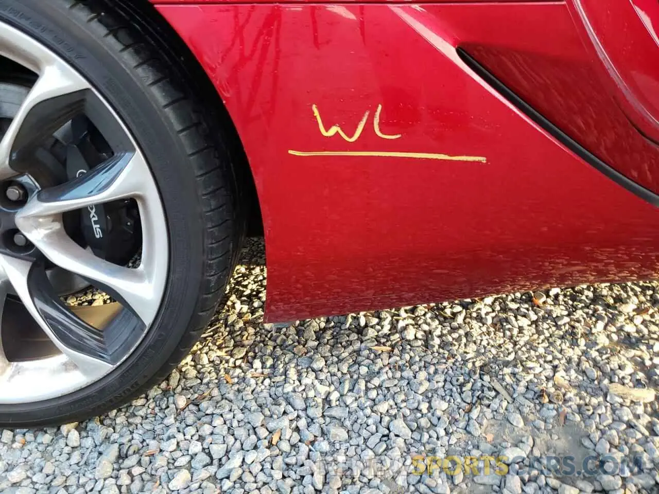 12 Photograph of a damaged car JTHHP5AY0KA006084 LEXUS LC500 2019