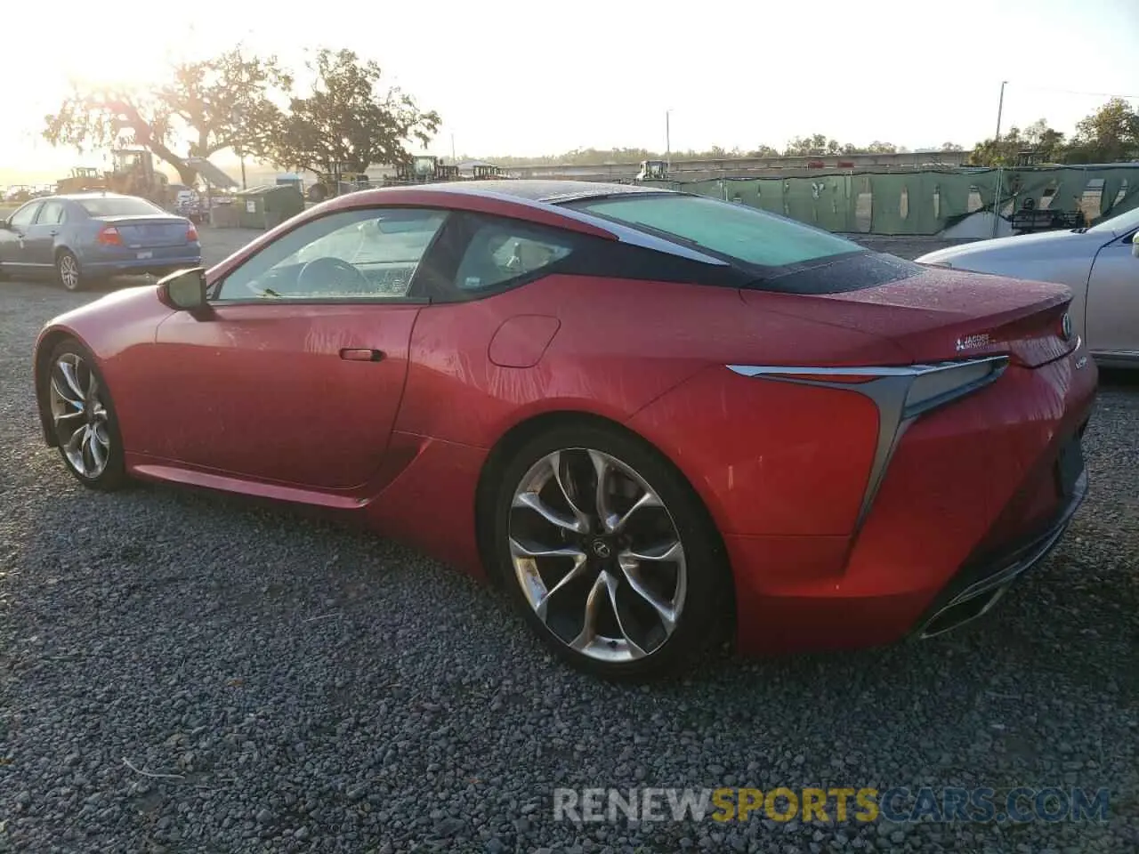 2 Photograph of a damaged car JTHHP5AY0KA006084 LEXUS LC500 2019