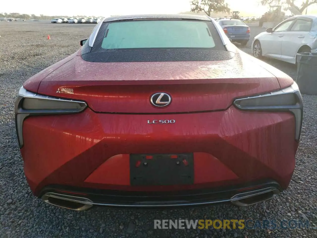 6 Photograph of a damaged car JTHHP5AY0KA006084 LEXUS LC500 2019