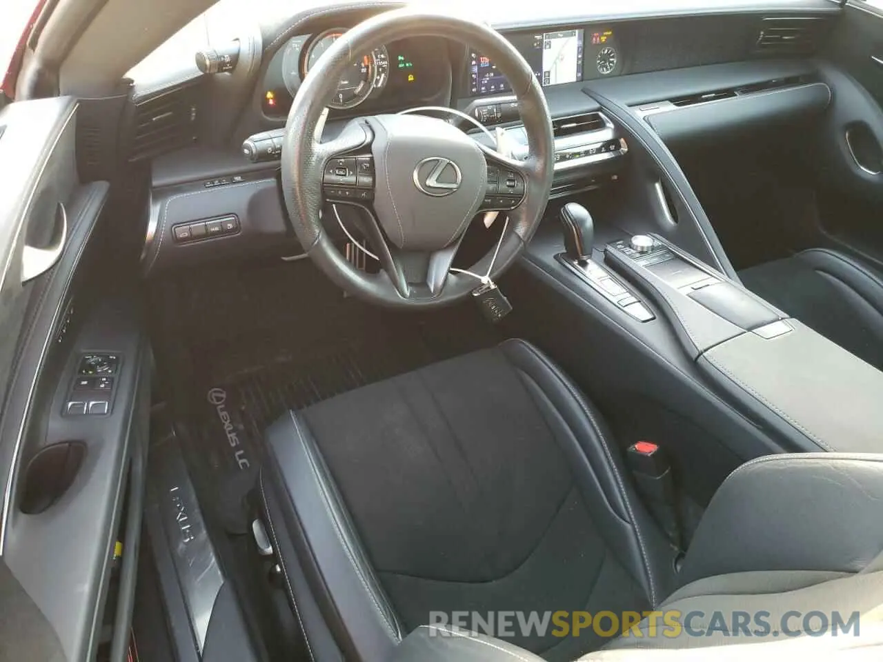 8 Photograph of a damaged car JTHHP5AY0KA006084 LEXUS LC500 2019