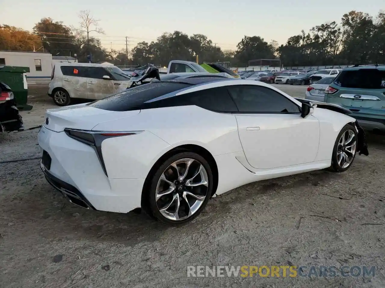 3 Photograph of a damaged car JTHHP5AY0KA007123 LEXUS LC500 2019