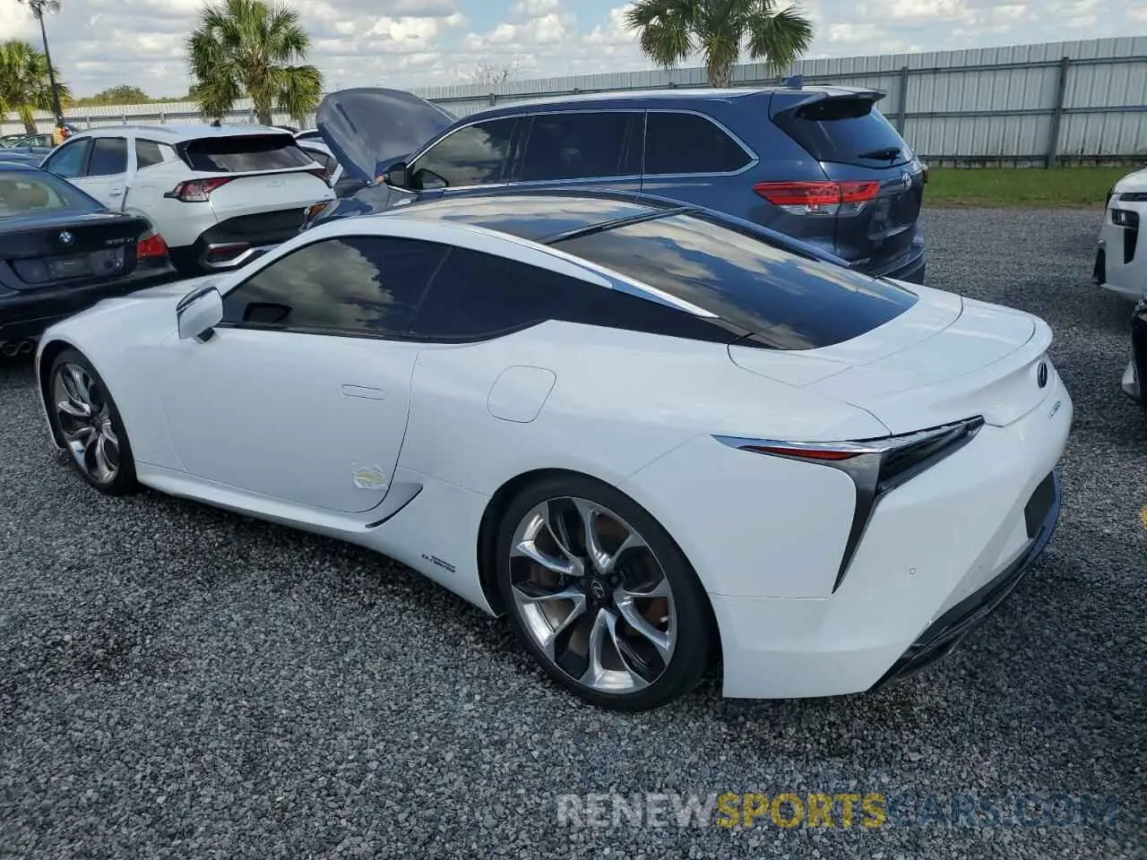 2 Photograph of a damaged car JTHBY5AY8LA001946 LEXUS LC500 2020