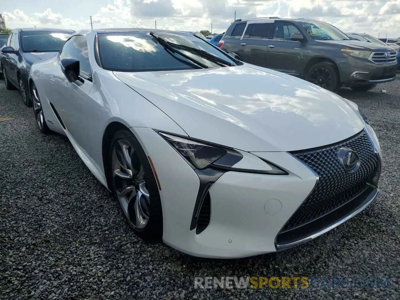 4 Photograph of a damaged car JTHBY5AY8LA001946 LEXUS LC500 2020