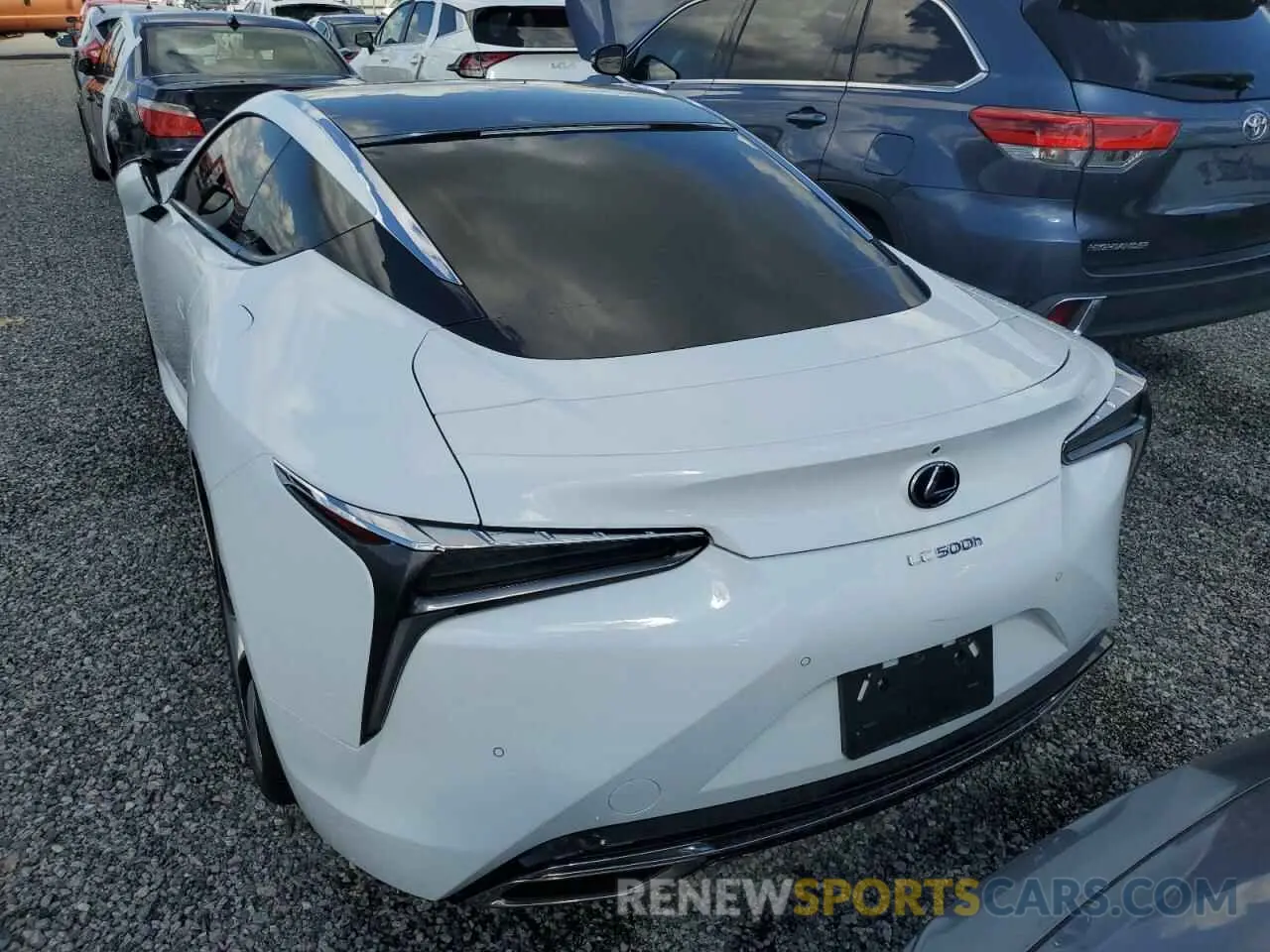 6 Photograph of a damaged car JTHBY5AY8LA001946 LEXUS LC500 2020