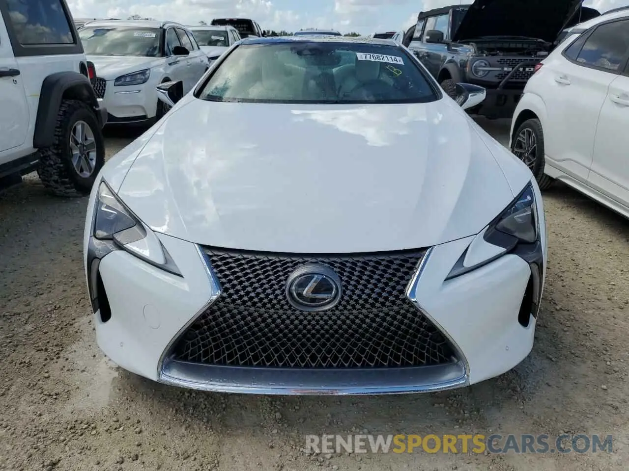 5 Photograph of a damaged car JTHEP5AYXLA008039 LEXUS LC500 2020