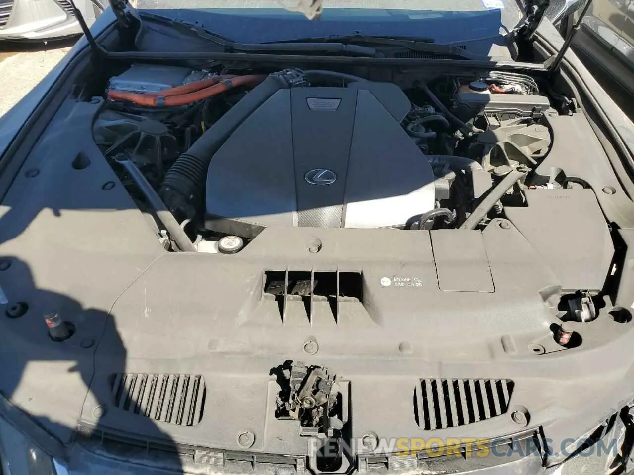 11 Photograph of a damaged car JTHAY5AY7MA002163 LEXUS LC500 2021