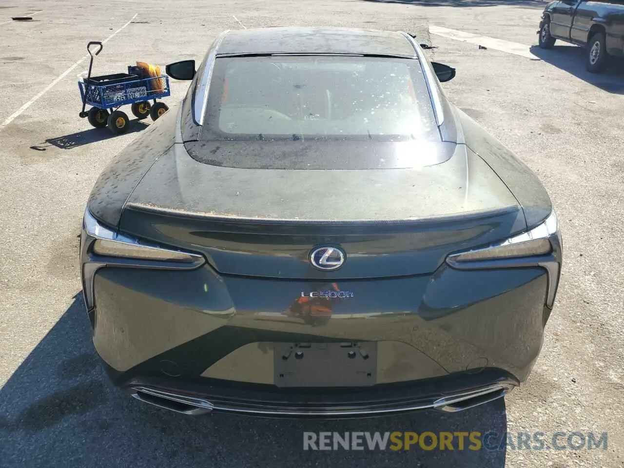 6 Photograph of a damaged car JTHAY5AY7MA002163 LEXUS LC500 2021