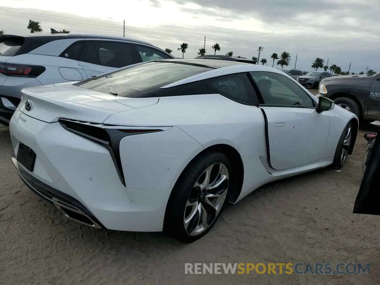 3 Photograph of a damaged car JTHBP5AY0MA101379 LEXUS LC500 2021