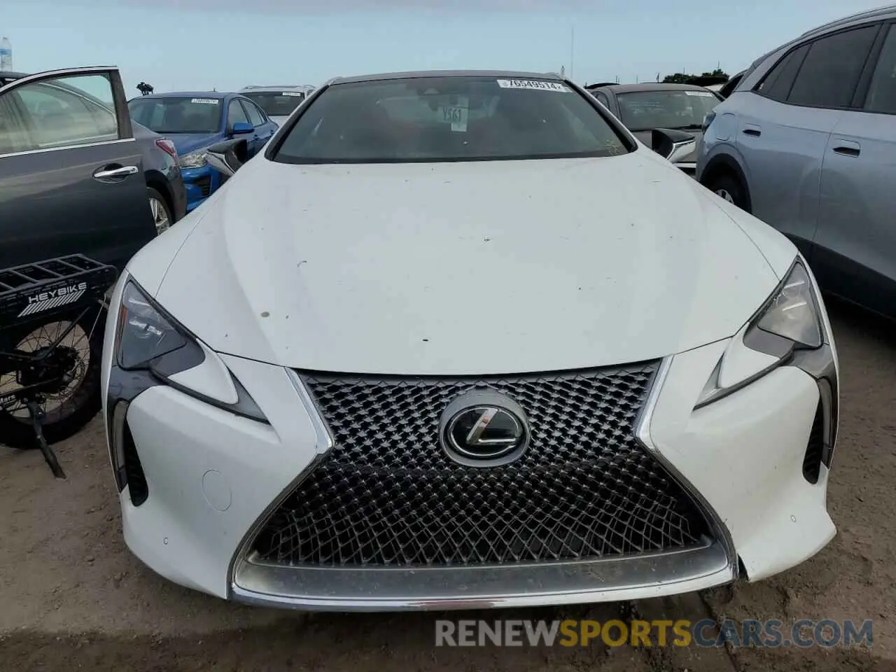 5 Photograph of a damaged car JTHBP5AY0MA101379 LEXUS LC500 2021