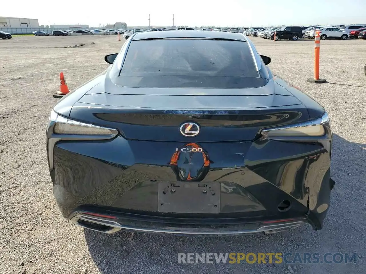 6 Photograph of a damaged car JTHBP5AY5MA101698 LEXUS LC500 2021