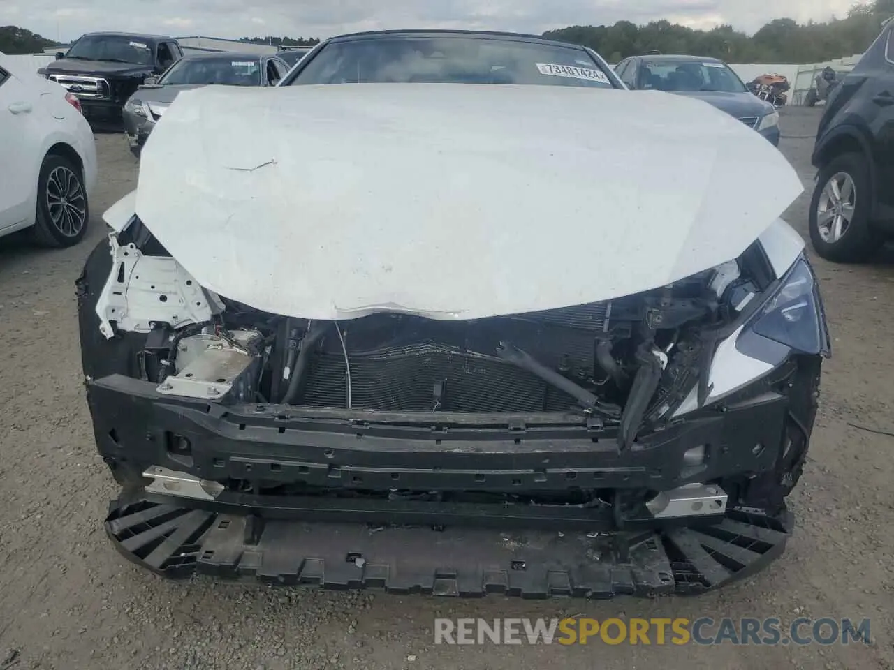 5 Photograph of a damaged car JTHKPAAY0MA102542 LEXUS LC500 2021