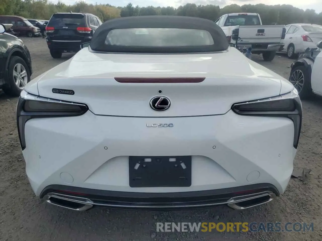 6 Photograph of a damaged car JTHKPAAY0MA102542 LEXUS LC500 2021