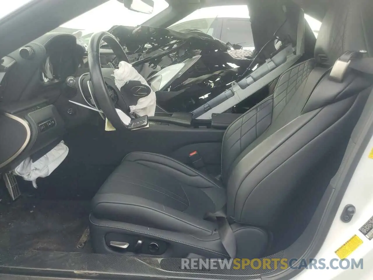 7 Photograph of a damaged car JTHKPAAY0MA102542 LEXUS LC500 2021