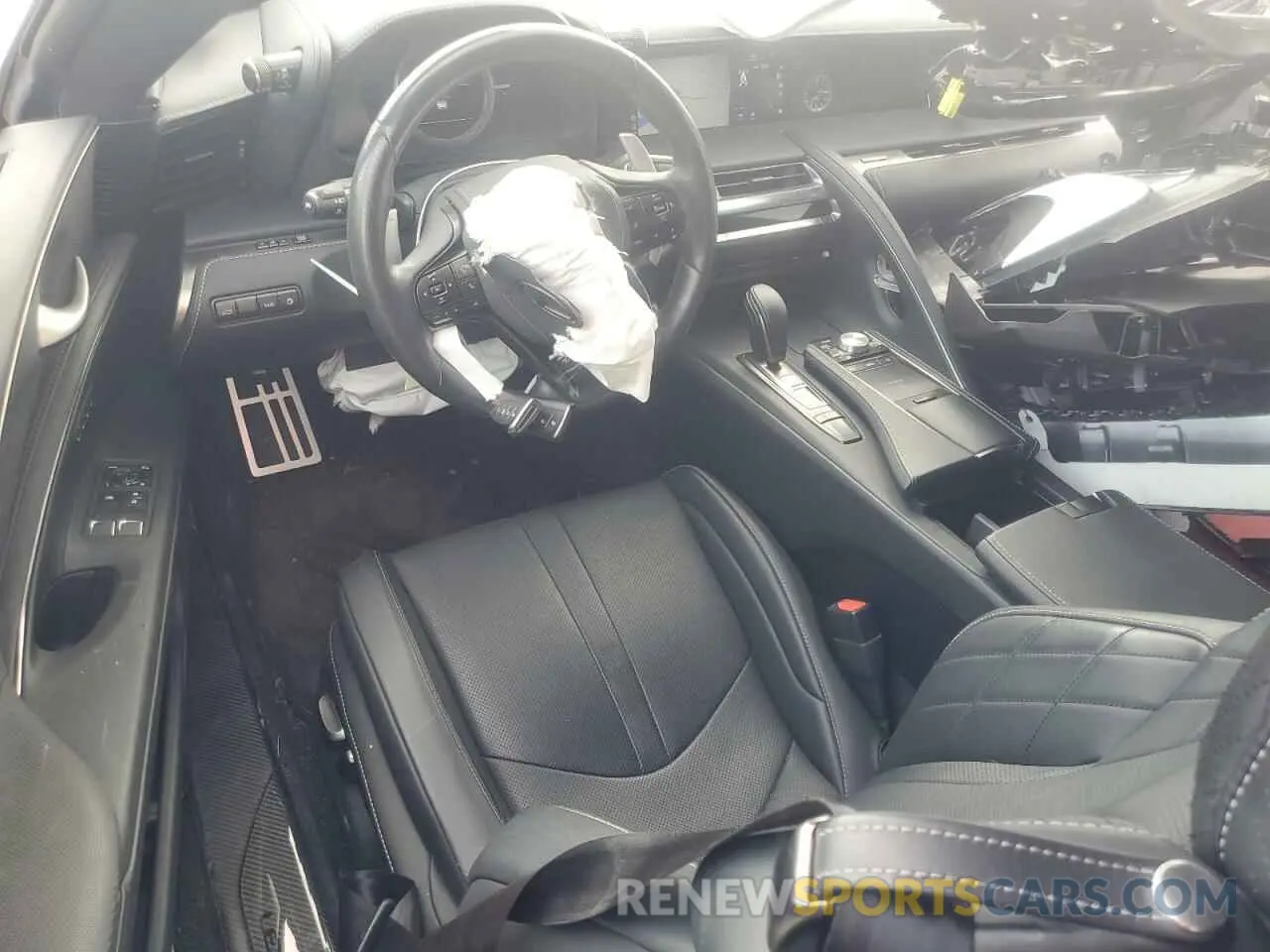 8 Photograph of a damaged car JTHKPAAY0MA102542 LEXUS LC500 2021